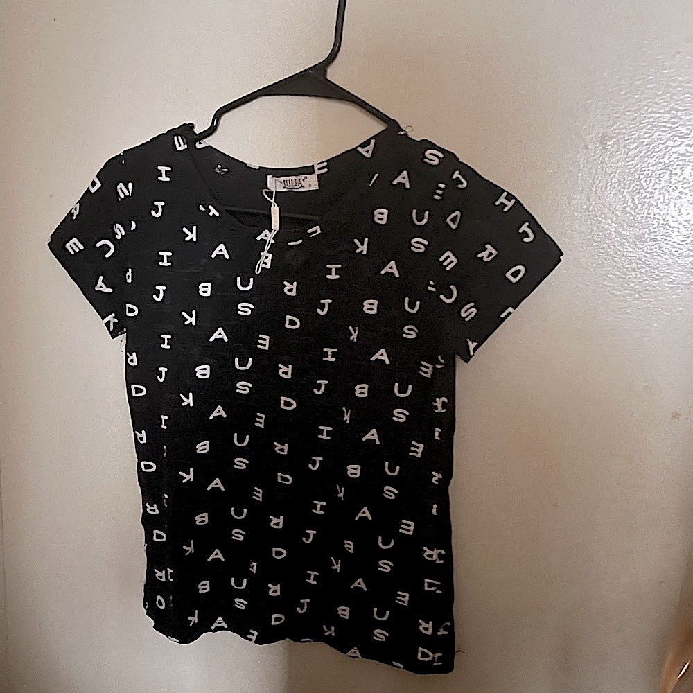 Black and White Graphic Tee